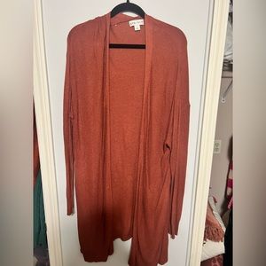 Long line cardigan